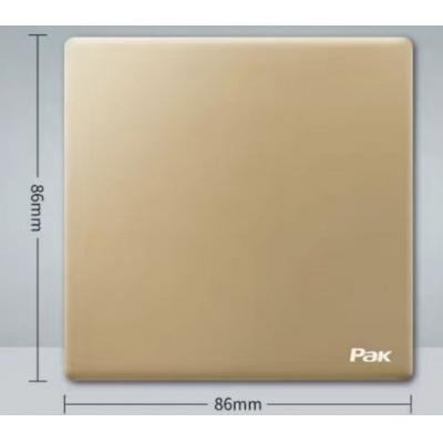 金色單開雙控開關